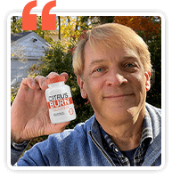 CitrusBurn customer testimonial